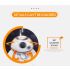 Uppgraderad Fjärrkontroll Star Wars BB-8 Robotleksak 2.4G med 360° Rotation och Magnetisk Upphängning för Barn