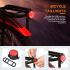 NiteBeam BR05 cykelbelysning 5000 lumen cykelljus USB uppladdningsbar cykel säkerhet och hållbar design