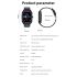 Smartwatch ET540: Blodsocker, EKG, Puls, Hälsoövervakning, Fitness Tracker, Bluetooth-samtal. 1.85