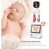 AMB900 babykamera med 2,8 tum LCD display och tvåvägsintercom för babysäkerhet och modern förälder