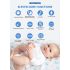 ABM501 Video Babymonitor 5.0 tums LCD 2.4G Trådlös Föräldraskap Säkerhet med Nattvision och Tvåvägs Audio