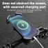 ROCKBROS cykeltelefonhållare 4,7-6,8 tum stötsäker 360° rotera för cykling smartphone hållare cykeltillbehör