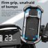 ROCKBROS cykeltelefonhållare 4,7-6,8 tum stötsäker 360° rotera för cykling smartphone hållare cykeltillbehör