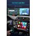 CarlinKit 4.0 trådlös CarPlay för Audi VW Porsche Kia Android Auto Adapter enkel installation kompakta