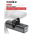 TOWILD CL600 cykelljus USB-uppladdningsbar LED hög lumen cykeltillbehör med vattentät design för säker cykling