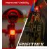Upptäck Enfitnix Cubelite III Smart bakljus med ultraljust LED-ljus 30 lumen USB-laddning för cykelsäkerhet