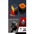 Upptäck Enfitnix Cubelite III Smart bakljus med ultraljust LED-ljus 30 lumen USB-laddning för cykelsäkerhet
