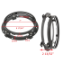 7 tums motorcykel LED-strålkastare med DRL-växlingssignal hållbar för Harley Jeep Wrangler IP67 vattentät