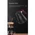 Elektrisk Svanhalsvattenkokare med Realtidstemperaturkontroll Elegant Design Perfekt för Te och Kaffe Bryggning