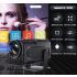 HY320 Projektor Android 11 Dual Wifi6 Portabel med 390 ANSI Lumen för Utomhusbio och Hemunderhållning