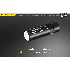 Nitecore LA10 kompakt lättviktig campingficklampa 135 lumen med vridaktiveringsdesign och Nichia XP-G2 LED