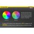 Nitecore LA10 kompakt lättviktig campingficklampa 135 lumen med vridaktiveringsdesign och Nichia XP-G2 LED