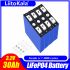 LiitoKala 3.2V 30Ah Lifepo4 batteripaket för elfordon solenergi hög energitäthet miljövänlig och lång livslängd
