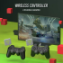 M8 videospelskonsol med 2.4G trådlös handkontroll Game Stick 4K retrospel med 3000 eller 10000 spel Atari PS1