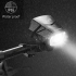 CarryBright CB800 Backspegelstrålkastare Cykelljus Aluminiumlegering Innovativt För Ökad Synlighet Stads- och Skogscykling