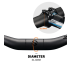 TOSEEK ZF-ONE MTB cykelstyre lättvikt full kolfiber 31,8mm breddalternativ 580mm-760mm mountainbike-tillbehör