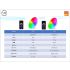 24W Tuya Zigbee Smart Taklampa med Wifi RGBCW Röststyrning Anpassningsbar Inomhusbelysning Alexa