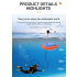 Scuba Diving Ventilator Z270 Z500 trygg och bekväm dykning med avancerad undervattensutrustning och lång batteritid