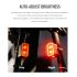 Upptäck Magicshine SEEMEE300 Smart bakljus 300 lumen IPX6 vattentät för cykelsäkerhet och 360° synlighet