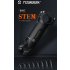 TOSEEK MTB-styrstam aluminium 28.6-31.8mm lättvikt justerbar vinkel hållbar för cykelentusiaster matt svart