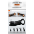 TOSEEK MTB-styrstam aluminium 28.6-31.8mm lättvikt justerbar vinkel hållbar för cykelentusiaster matt svart