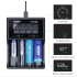 XTAR VC4SL batteriladdare 18650 21700 USB-C med snabbladdningsteknik och mångsidig batterikompatibilitet