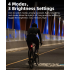 XOSS XR Pro Cykelbakljus med Smart Bromsdetektering Vattentät LED-laddning för Optimal Cykel Säkerhet