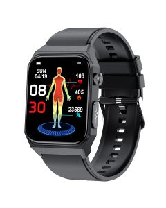 E530 Blodsocker Smart Watch EKG? Puls Blodtryck IP68 Vattentät Smartwatch