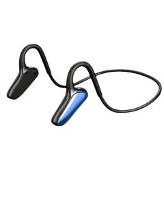 M-D8 Trådlöst Headset, Bluetooth 5,0, Benledande ljudutrustning, Sporthörlurar Vattentätt trådlöst Headset med Mic Öronkrok TWS Bass Hifi Stereo