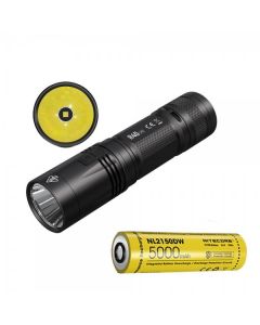 Nitecore R40 V2 CREE XP-L2 V6 LED 1200 LUMENS USB Uppladdningsbar 21700 Batterilampa