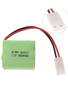 7,2V AA 1800mAh Ni-MH uppladdningsbart batteri