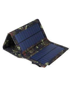 USB hopfällbar solpanel 5V 20W Bärbar Solar Laddare Vattentätt Solar Batteri för Mobiltelefon Utomhus