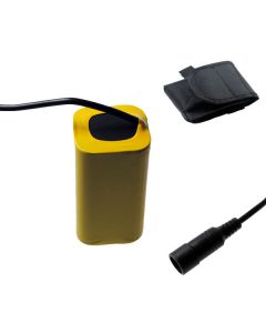 5521 DC-gränssnitt 8.4v 4x18650 8800mAh Bike Light Batteri för LED cykel framljus