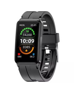 EP01 Blodsocker Socker Smart Watch EKG? HRV pulstemperatur 1,47" HD vattentät Smart Armband Band Fitness Tracker