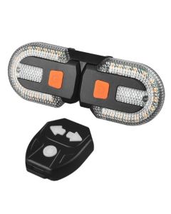 Cykel Blinkers Bakljus LED Cykellampa USB Uppladdningsbar cykel Trådlösa lampor Bakåt MTB Bakljus Cykeltillbehör