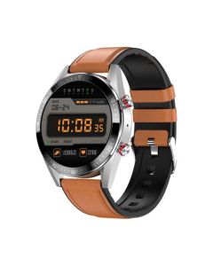 Smart Watch AMOLED Z18 BT Call Music Playback 1,39 tum Sport Män Dam Pulsmätare Smartwatch för IOS Android