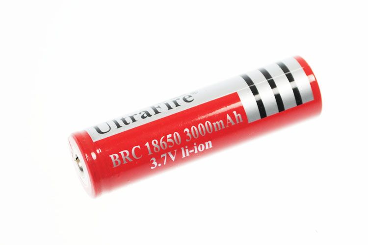Upptäck ULTRAFIRE BRC 3000mAh 3.7V 18650 batteri med hög kapacitet och långvarig prestanda för pålitlig användning