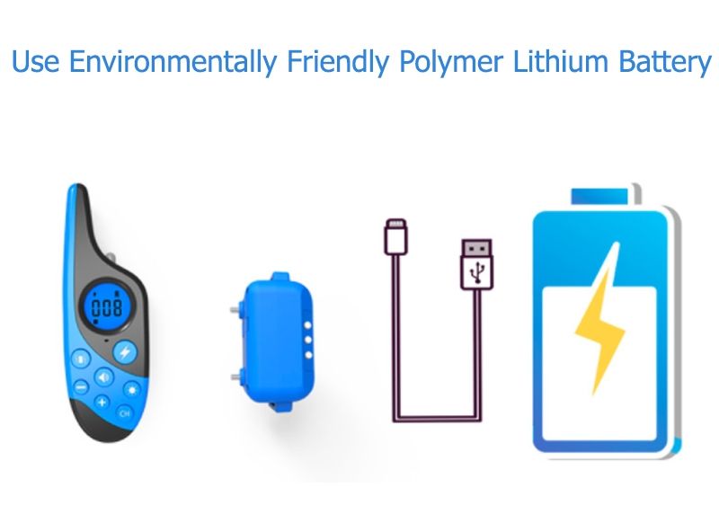 Upptäck 2021 Elektrisk Hundträningshalsband med 500m Fjärrkontroll Vattentätt Justerbart för Hundlydnadsträning