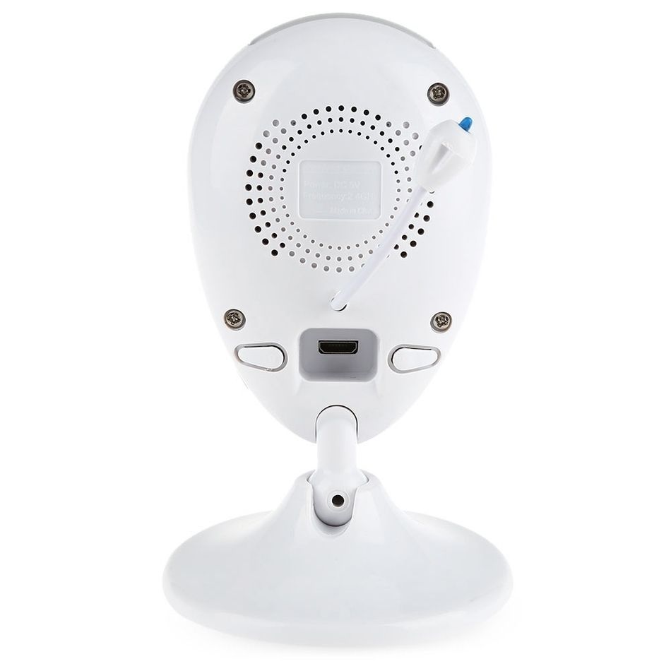 SP880 trådlös videobabymonitor med 2.4-tum LCD infraröd nattvision och tvåvägsljud för trygg babyövervakning