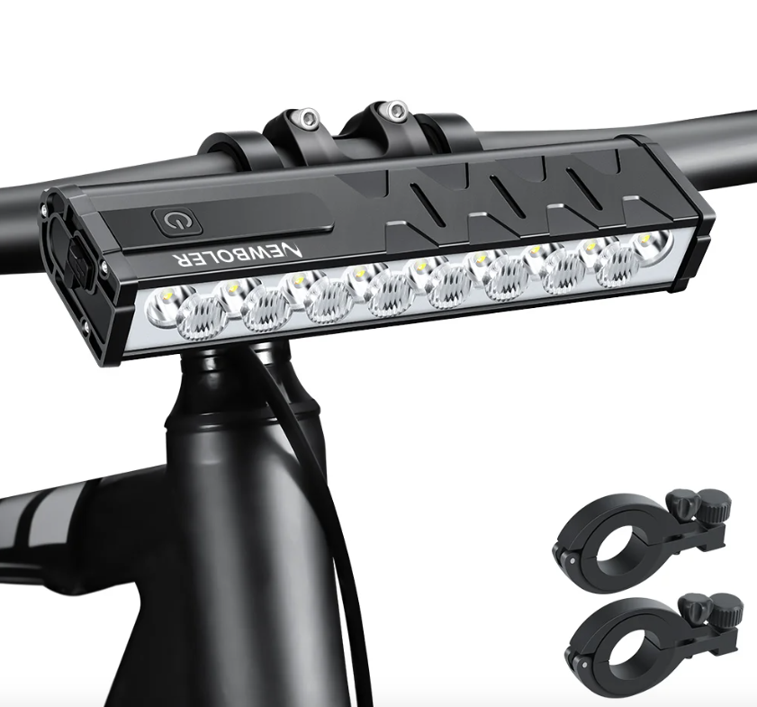 NITEBEAM 10000 Lumens Ultra-Ljus Cykellampa Fram Vattentät USB Laddning för MTB Landsvägscykling Säkerhet