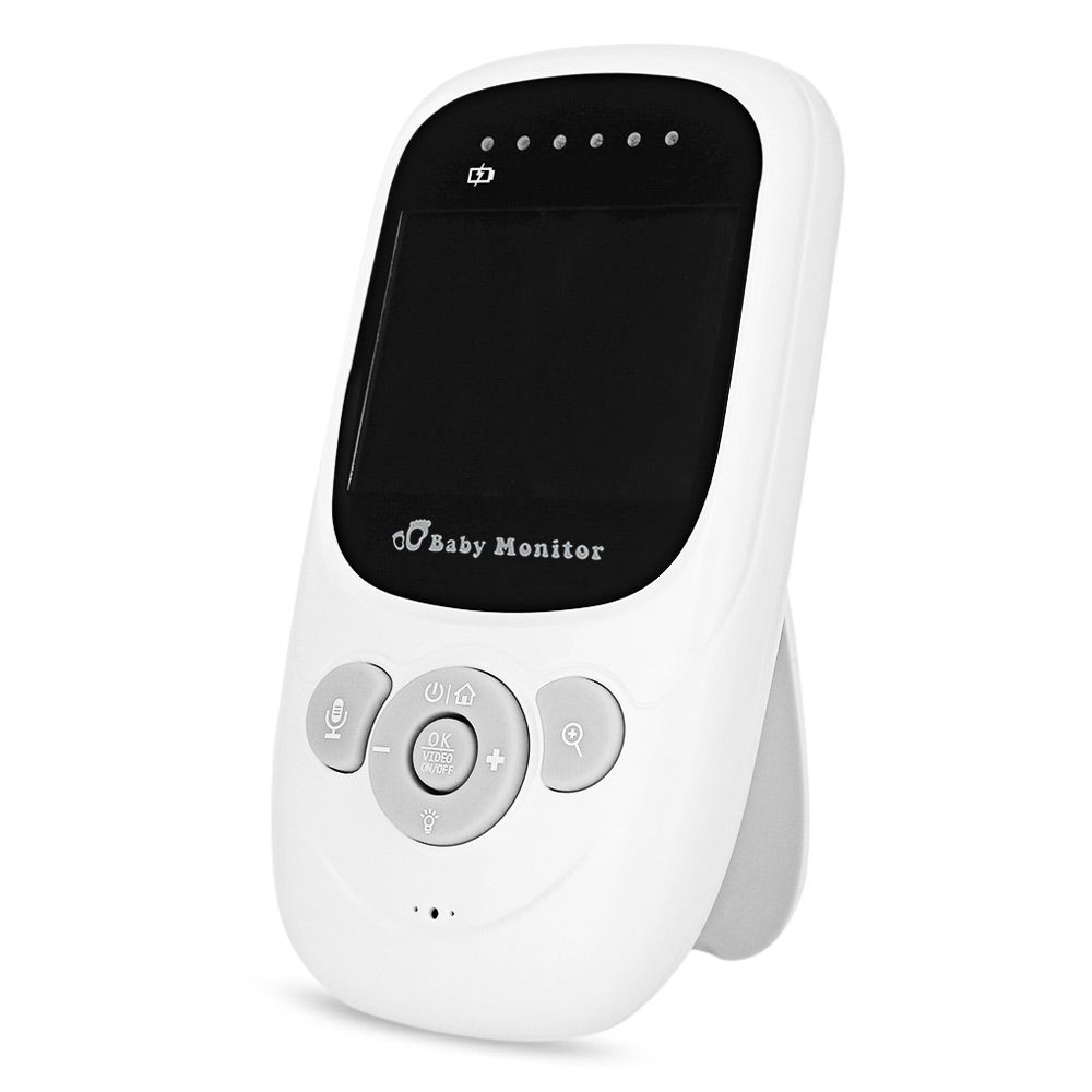 SP880 trådlös videobabymonitor med 2.4-tum LCD infraröd nattvision och tvåvägsljud för trygg babyövervakning