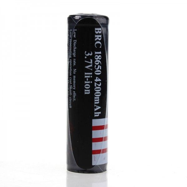 UltraFire BRC 4200mAh 3.7V 18650 Li-ion batteri hög prestanda pålitlig kraft för ficklampa och tekniska enheter