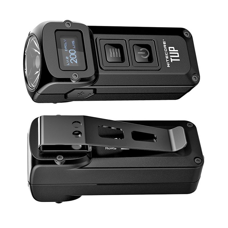 Nitecore TUP XP-L HD V6 LED-ficklampa 1000 lumen USB-laddningsbar mini utomhusutrustning för vandring och camping