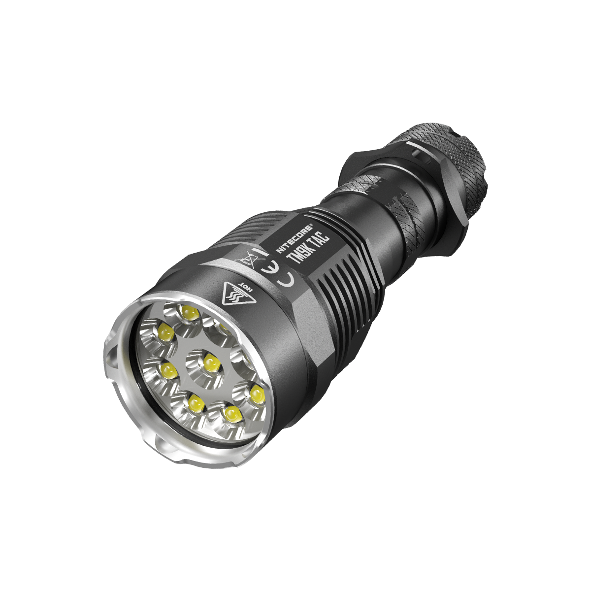 NITECORE TM9K TAC 9800 lumen USB-C uppladdningsbar taktisk ficklampa för äventyr och nödsituationer