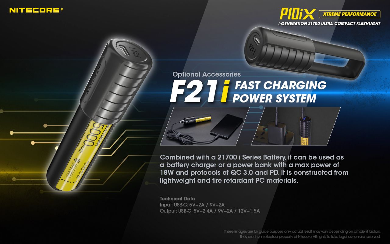 Nitecore P10iX 4000 lumen kraftfull taktisk ficklampa med 4 x XP-L2 V6 LED, 158 meters räckvidd, lång drifttid och hög hållbarhet
