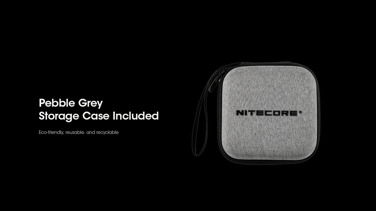 Nitecore HC60 UHE LED uppladdningsbar strålkastare 1600 lumen perfekt för utomhusbelysning och äventyrsutrustning