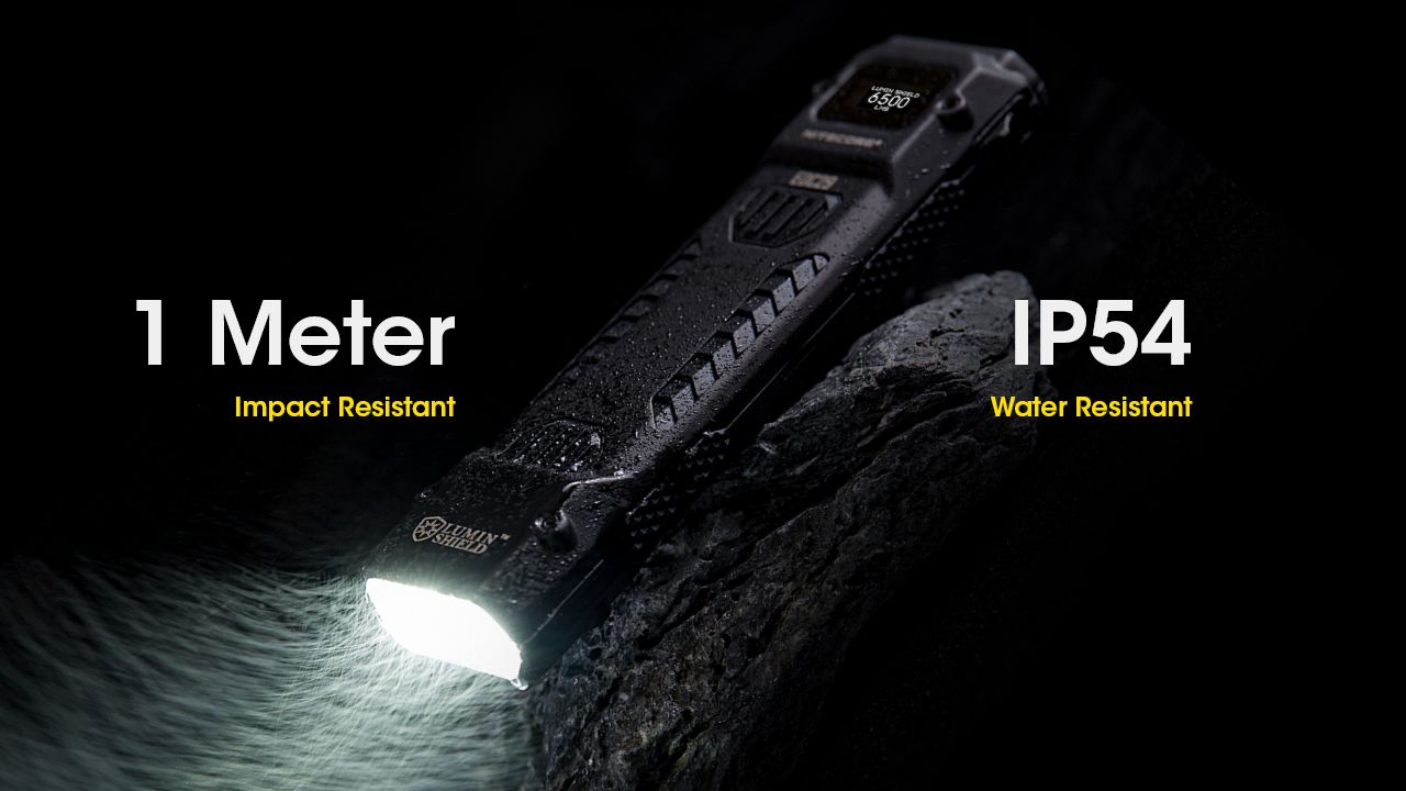 NITECORE EDC29 6500 Lumen USB-C Laddningsbar Ficklampa Lång räckvidd Vardagsbärande Äventyr
