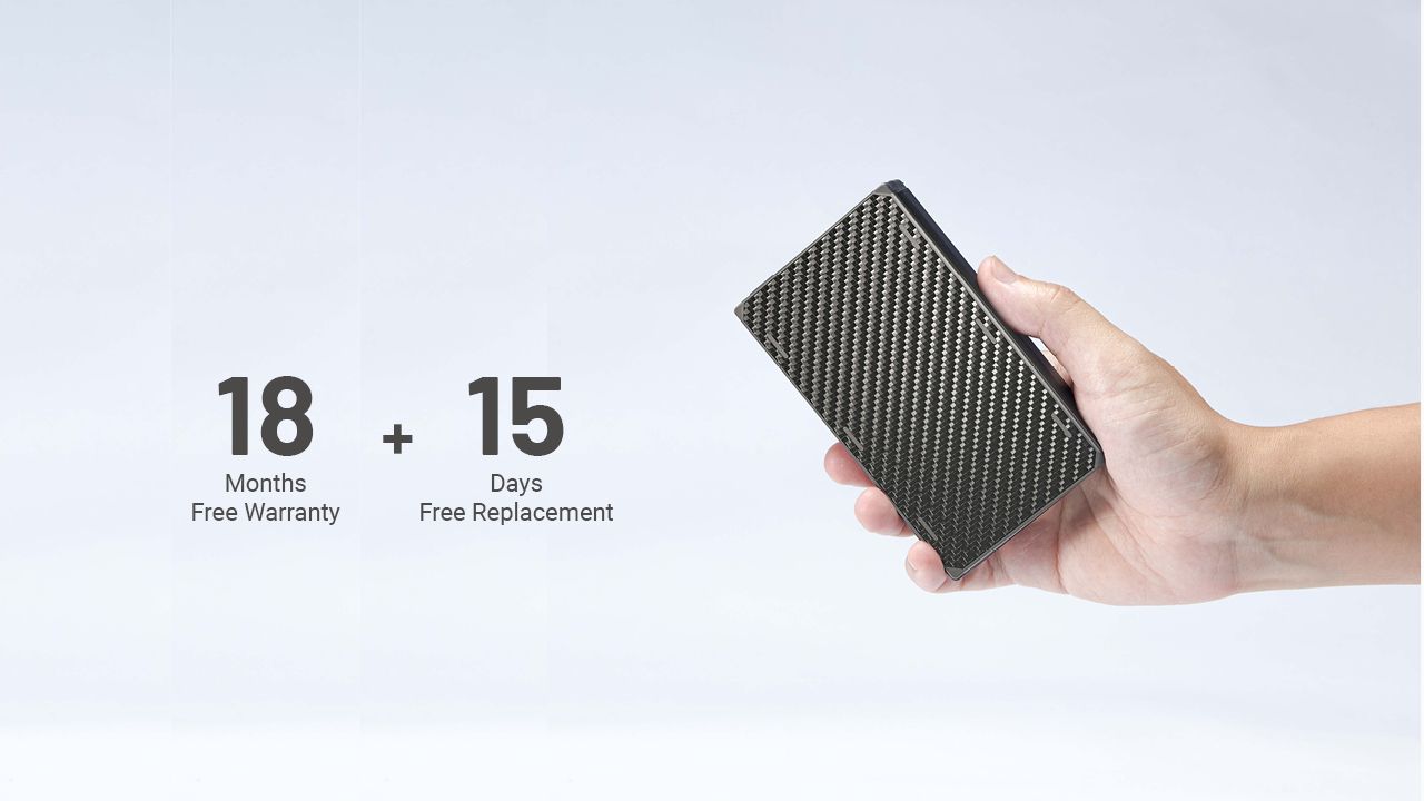 Nitecore NB20000 Gen3 Powerbank Dubbel USB-C-portar 20000mAh Snabbladdning Lättvikt Resekamrat