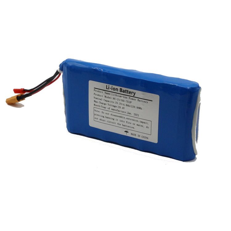 Hög kapacitet 21700 Li-Ion batteripaket för fyrhjulig skateboard kompakt design och avancerade skydd