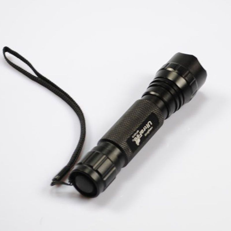 UltraFire WF-501.2 Osram IR 940nm zoombar LED-taktisk ficklampa, slitstark utomhusutrustning för säkerhet kring vilda djur